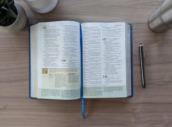NTV Biblia de Estudio del Diario Vivir (Azul)