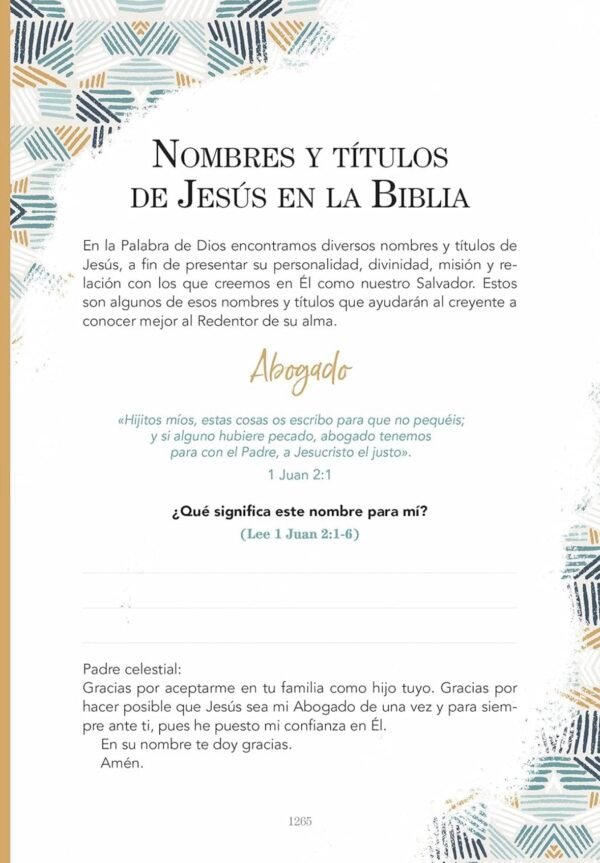 Biblia de Promesas Jesús para Todos (Blanco Marfil)