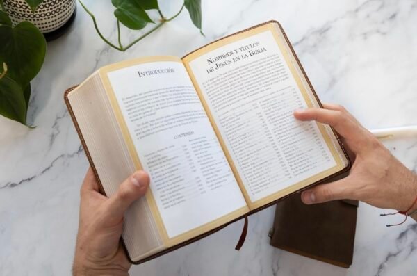 Biblia de Promesas Jesús para Todos (Blanco Marfil)
