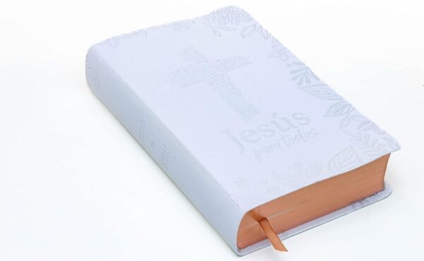 Biblia de Promesas Jesús para Todos (Blanco Marfil)