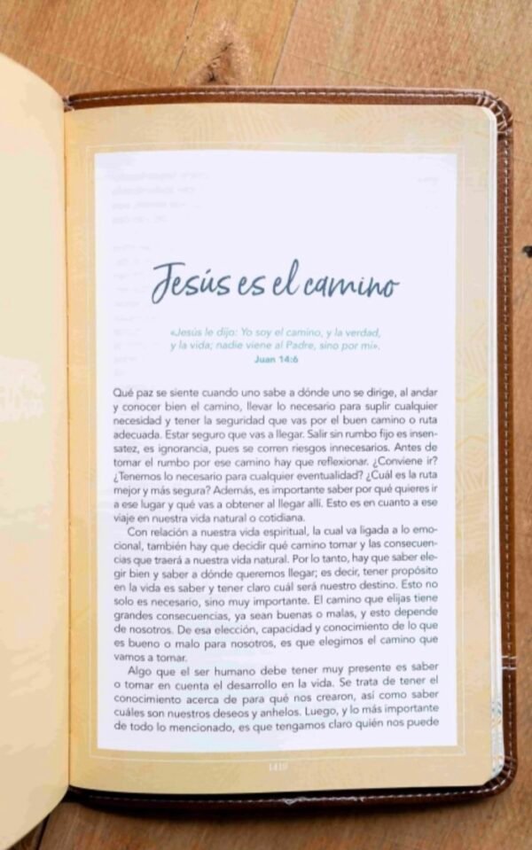 Biblia de Promesas Jesús para Todos (Blanco Marfil)
