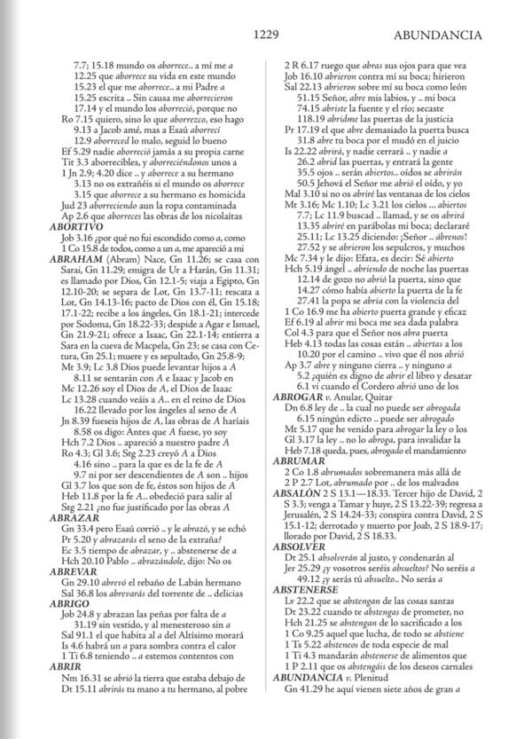 Biblia de Estudio Palabra Clave (Negro)