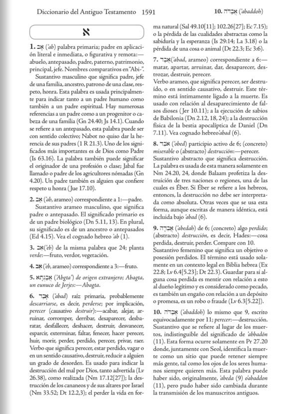 Biblia de Estudio Palabra Clave (Negro)