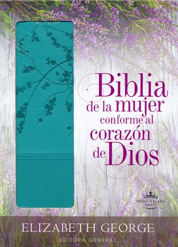 Biblia de la Mujer conforme al corazón de Dios (Aqua)