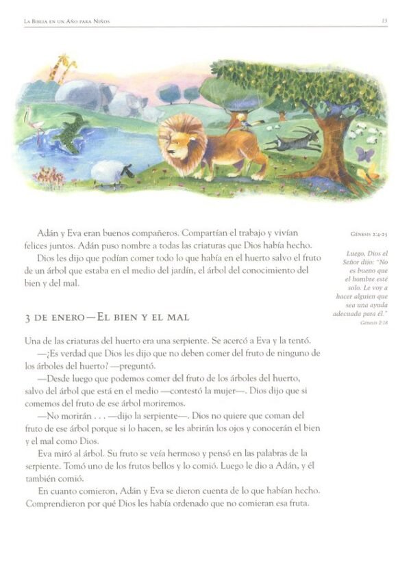 La Biblia en un Año para Niños