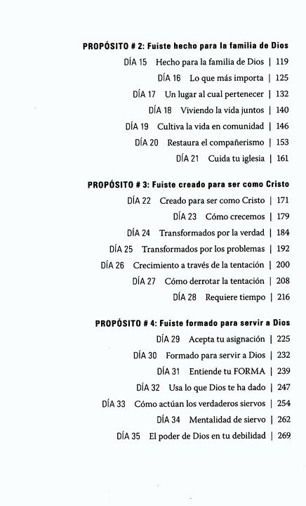 Una vida con proposito: ¿Para que estoy aqui en la tierra?