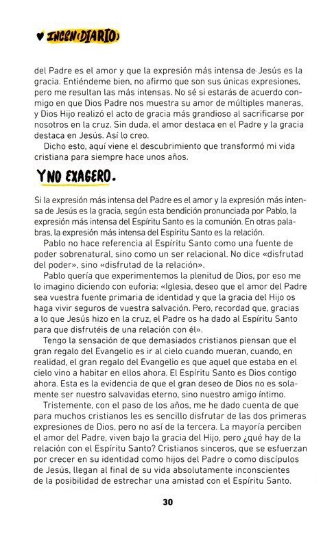 Incendiario: 40 dias para consumir tu apatia y vivir intensamente