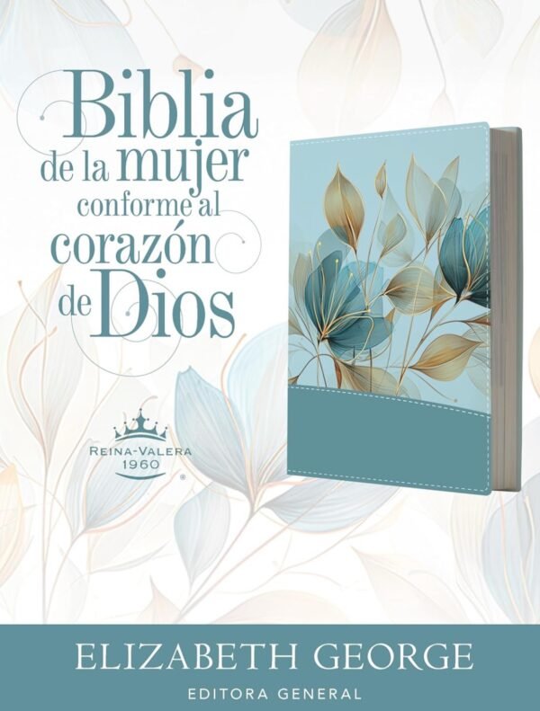 Biblia de la Mujer Conforme al corazón de Dios (Edición Petalos)