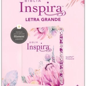 Biblia Inspira NTV, letra grande con Filament, SentiPiel, Primaveral