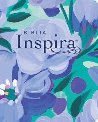 Biblia Inspira NTV, letra grande con Filament, SentiPiel, Ramo azul