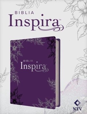 Biblia Inspira NTV con Filament, Tapa dura de SentiPiel, Lavanda