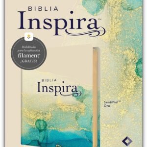 Biblia Inspira NTV con Filament, SentiPiel, Oro