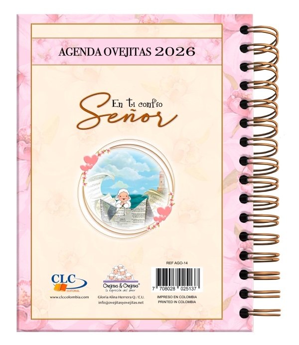 Ovejitas 2026 Agenda - Rosada