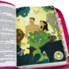 Biblia Interactiva para niñas letra grande (Rosa con Índice y zipper )