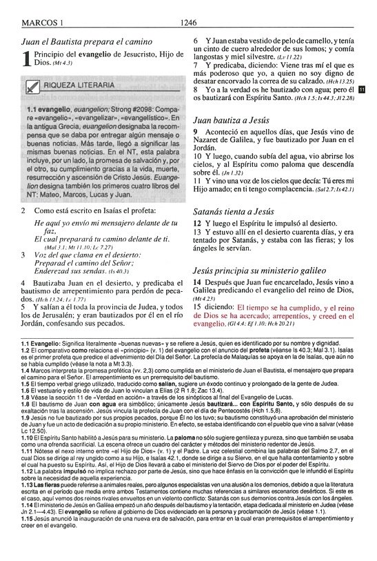 Biblia Plenitud RVR60 (Piel Negro con Índice)