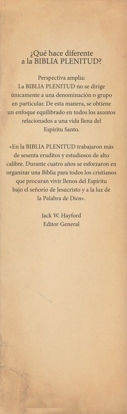 Biblia Plenitud RVR 1960, Enc. Dura