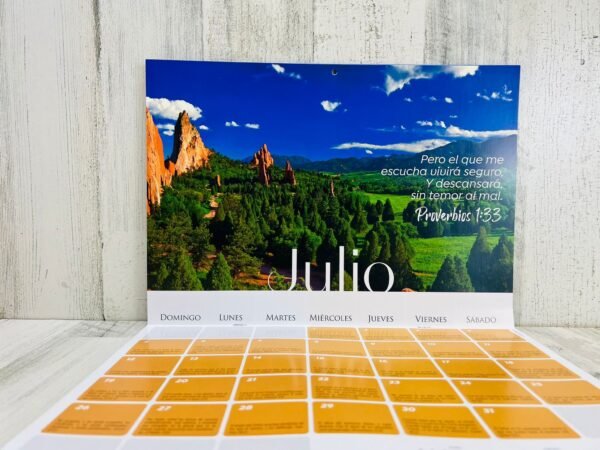 Calendario 2026 Paisaje