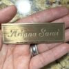 Grabado de Nombre / Engraved Names