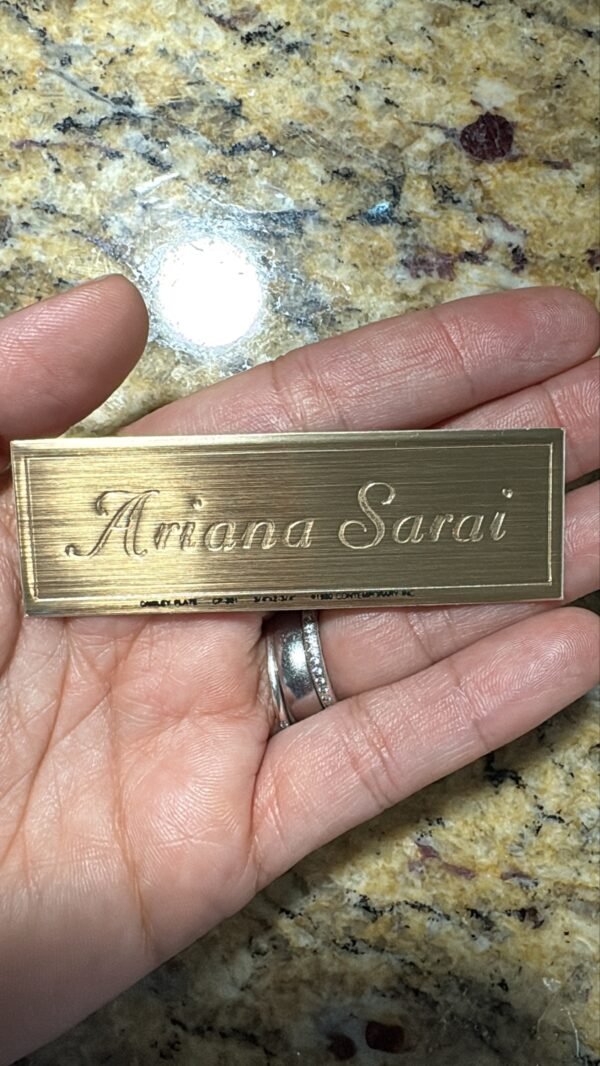 Grabado de Nombre / Engraved Names