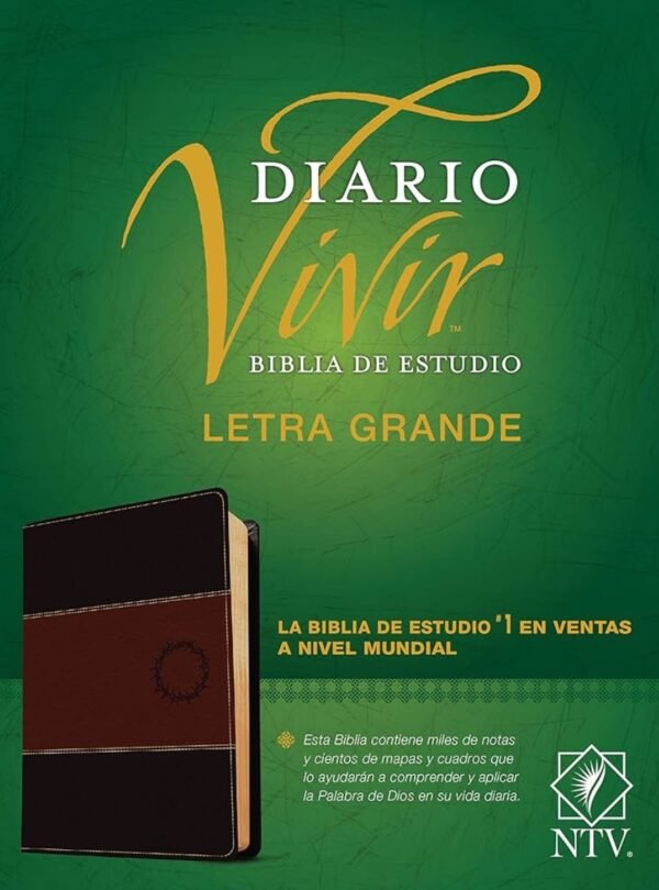 Biblia de estudio del diario vivir NTV (letra grande)