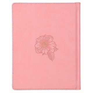 img_7009 Pink Hardcover Faux Leather KJV My Promise Bible