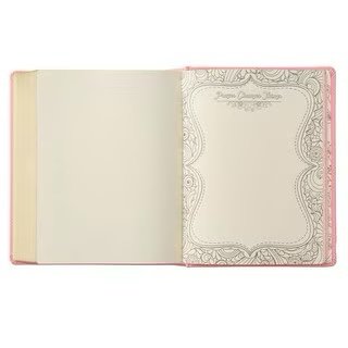 img_7016 Pink Hardcover Faux Leather KJV My Promise Bible