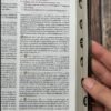 Biblia de Estudio Patrística  Marrón con Indíce