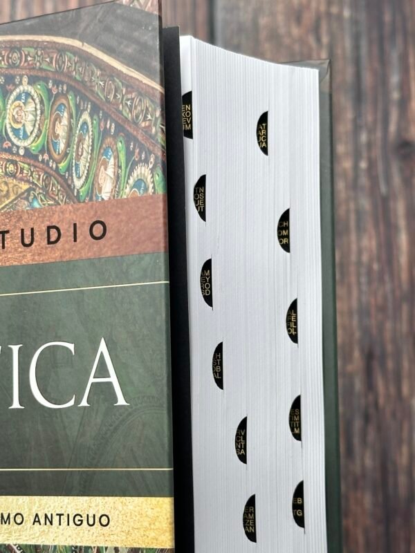 Biblia de Estudio Patristica Tapa Dura Índice