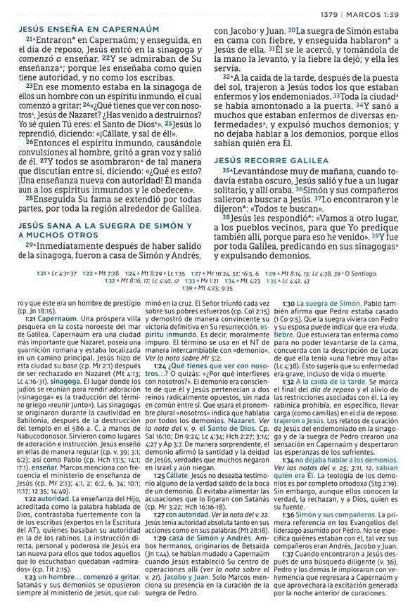 NBLA Biblia de Estudio MacArthur Piel Marrón