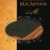 Biblia de Estudio MacArthur Piel Negra/ Marrón
