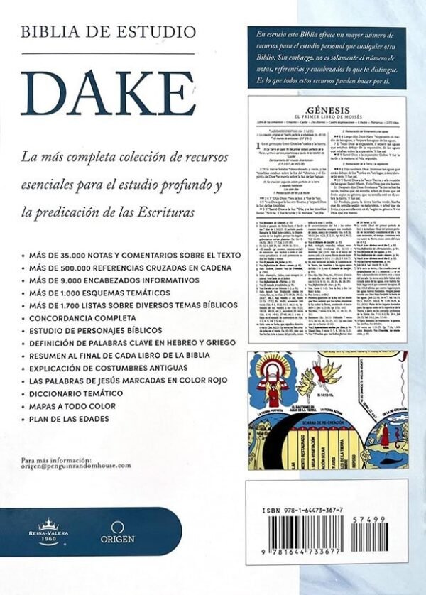 Biblia de Estudio Dake (Negro)