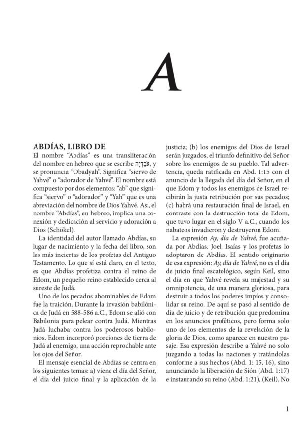 Diccionario de Profecía y Escatología