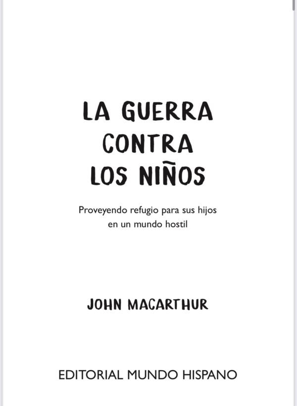 La Guerra contra los Niños