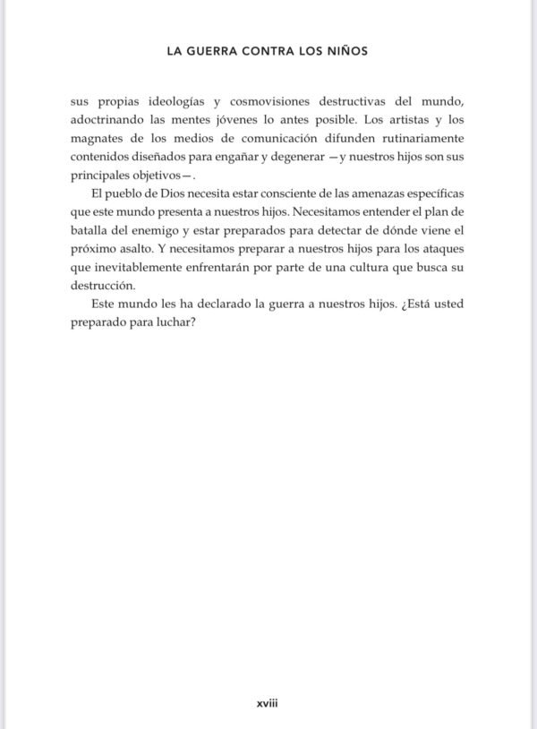 La Guerra contra los Niños