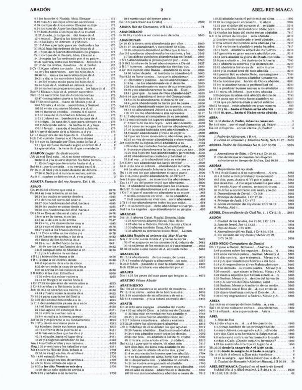 Nueva Concordancia Exhaustiva de la Biblia Strong