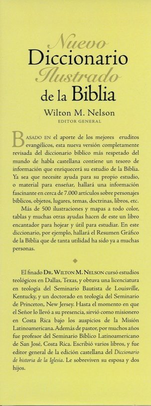 Nuevo Diccionario Ilustrado de la Biblia