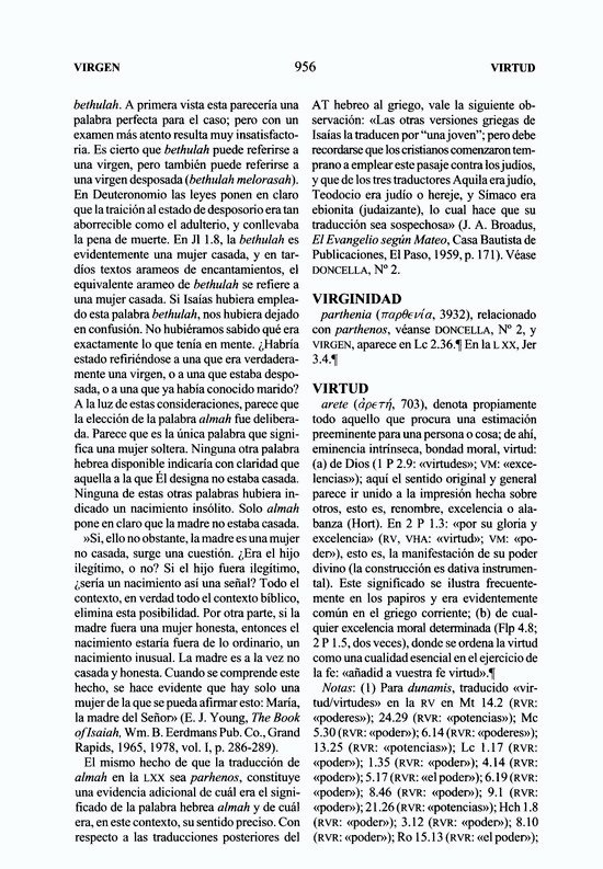 Diccionario Expositivo de Palabras del AT y NT Vine