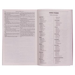 Burgundy Softcover Gift and Award King James Version Bible