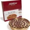 Communion Tray & Disk, Brass, Holds 40 Cups/ Bandeja para Santa Cena Dorada