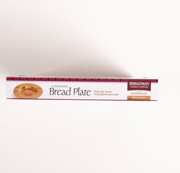 Communion Bread Plate, Brass/ Plato para el Pan de la Comunión