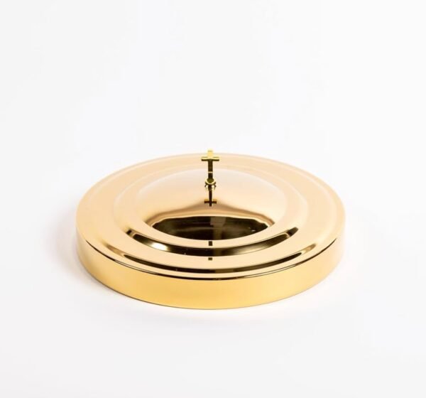 Bread Plate Cover Brass/ Tapa Dorada para Bandeja de Pan