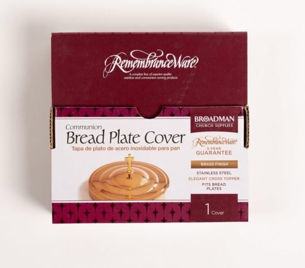 Bread Plate Cover Brass/ Tapa Dorada para Bandeja de Pan