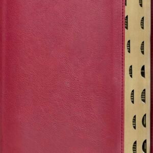 Biblia de Estudio de Transfondo Cultural (Rojo Vino con Índice)