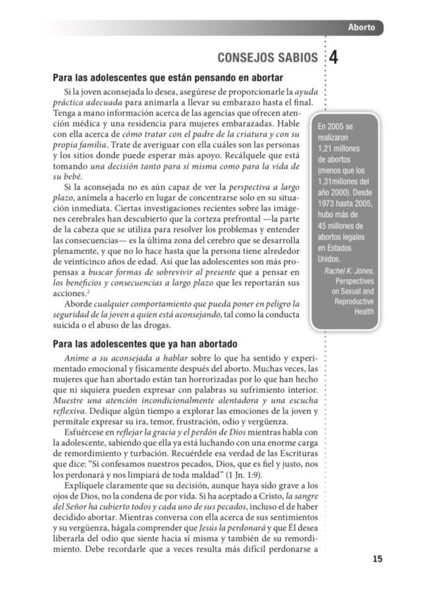 Consejería Bíblica Tomo 3: Manual de consulta sobre adolescentes