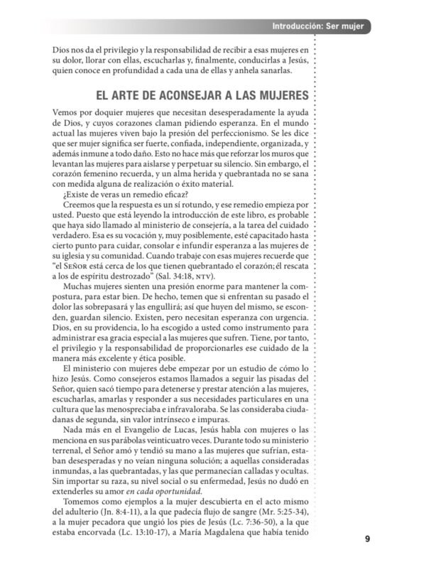 Consejería Bíblica Tomo 4: Manual de consulta sobre mujeres