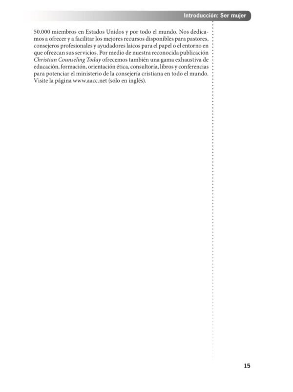 Consejería Bíblica Tomo 4: Manual de consulta sobre mujeres