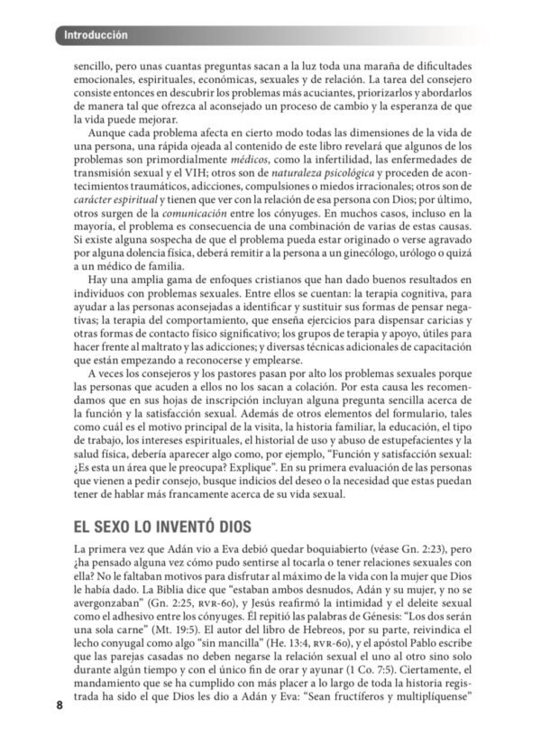 Consejería bíblica Tomo 5: Manual de consulta sobre sexualidad y relaciones