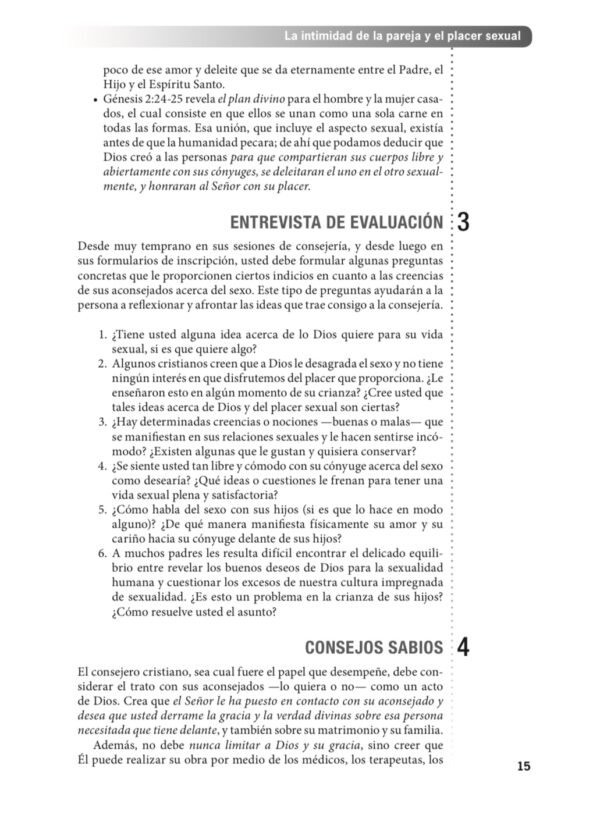 Consejería bíblica Tomo 5: Manual de consulta sobre sexualidad y relaciones