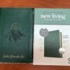 NLT Personal Size Giant Print Bible,(LeatherLike, Evergreen Mountain , Indexed)