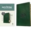 NLT Personal Size Giant Print Bible,(LeatherLike, Evergreen Mountain , Indexed)